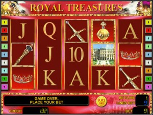 играть в автомат Royal Treasures